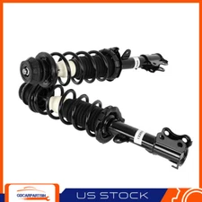 2PCS Front Complete Loaded Shock Strut Spring Assembly For Nissan Versa 2012-19