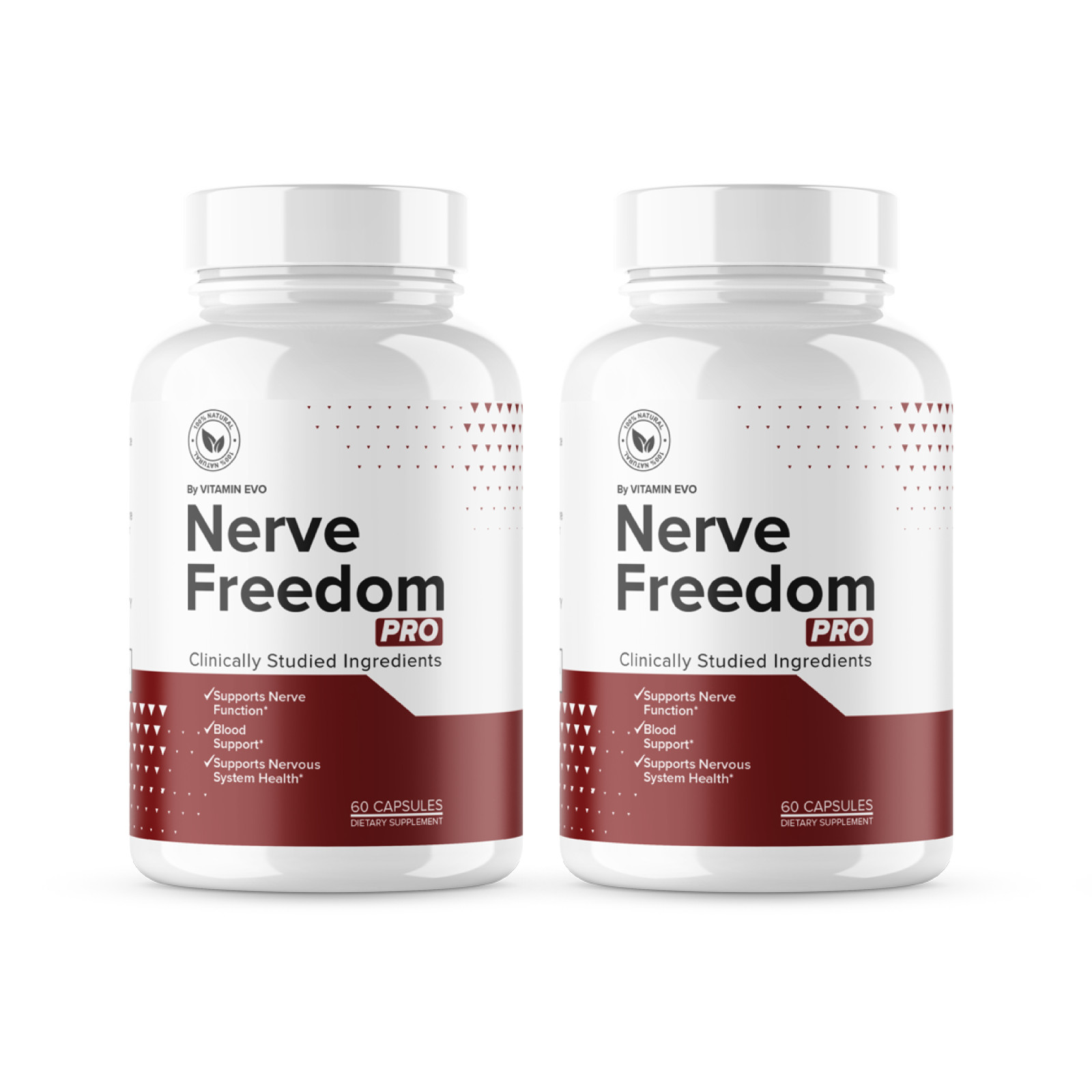 (2 Pack) Nerve Freedom Nerve Health Capsules, NerveFreedom Support 120 Capsules