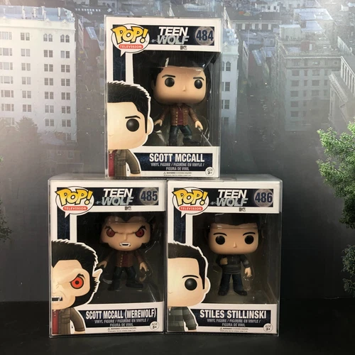 FUNKO POP! TELEVISION - MTV TEEN WOLF (SET OF 3) VINYL FIGURES