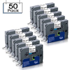 Compatible Brother TZ-231 P-Touch Black On White Label Tape 12mm x 8m TZe-231