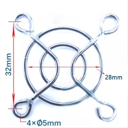 Metal Grill Computer Cover Fan Grill 30mm~120mm 90mm 80mm For Cooling Fan Guard - Picture 5 of 12