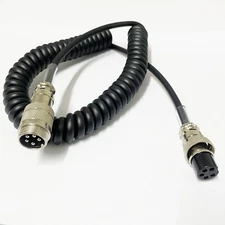 Workman EX-5 4' 5-Pin CB Radio Microphone Extension Cord Cable for Cobra Uniden