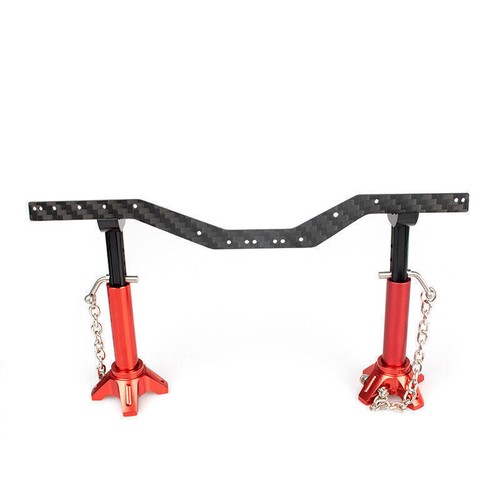 2Pc Carbon Fiber Chassis Body Frame Rails Set For 1:24 RC Car Axial SCX24 90081 - Picture 6 of 6