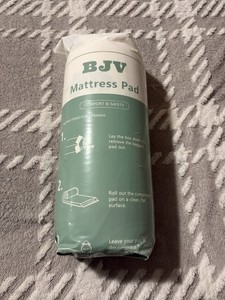 BJV Mattress Pad 38” L 28” W 1” Thick