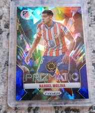 2025 Prizm FIFA Club World Cup Atletico Nahuel Molina Prizmatic Blue Ice 94/99