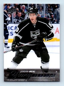 2015-16 Upper Deck Young Guns Jordan Weal Rookie Los Angeles Kings #202