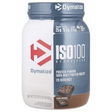 2 X Dymatize, ISO100� Hydrolyzed, 100% Whey...