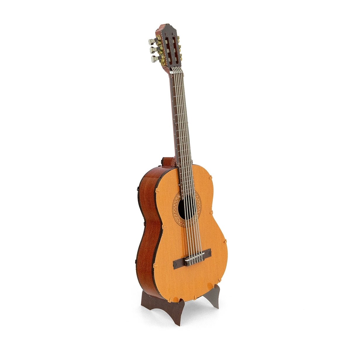 Fascinations Metal Earth CLASSICAL GUITAR String Instrument 3D Steel Model Kit