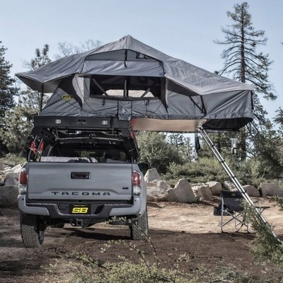 Smittybilt GEN2 Overlander Tent XL - Gray with Rainfly (SMB2683)