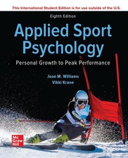 ISE APPLIED SPORT PSYCHOLOGY: PERSONAL GROWTH TO PEAK PERFORMANCE (I... Vikki Kr