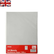 High-Quality Translucent Parchment Paper A4, 155gsm - 10 Sheets for Crafters