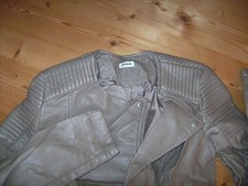 Pimkie Lederimitatjacke Damen Größe XXS XS 32 beige Jacke