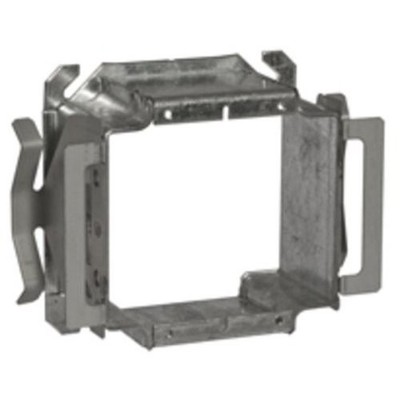 1PC Hubbell-Raco 796B 4'' Square Cover, 2-Gang, Tile Cover, 2'' Depth, Steel