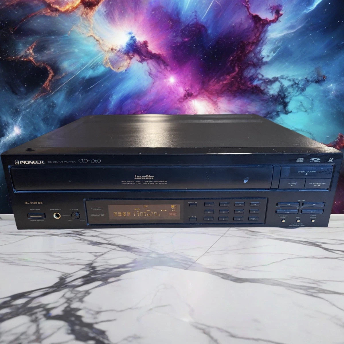 Vintage {Pro Refurb} Pioneer LaserDisc LD Lecteur CD Cld-S201, Cdv, LD Testé - Canada