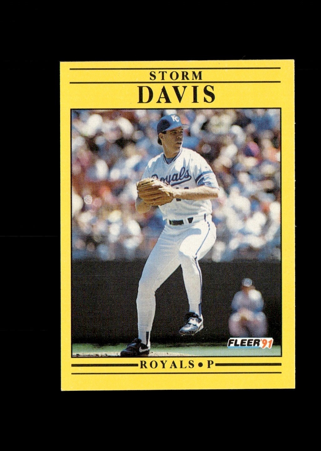 1991 Fleer - Storm Davis #556