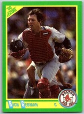 ⚾ 1990 Score #173 Rich Gedman Boston Red Sox