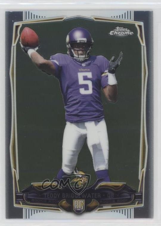 2014 Topps Chrome Teddy Bridgewater (Throwing) #173 x9t