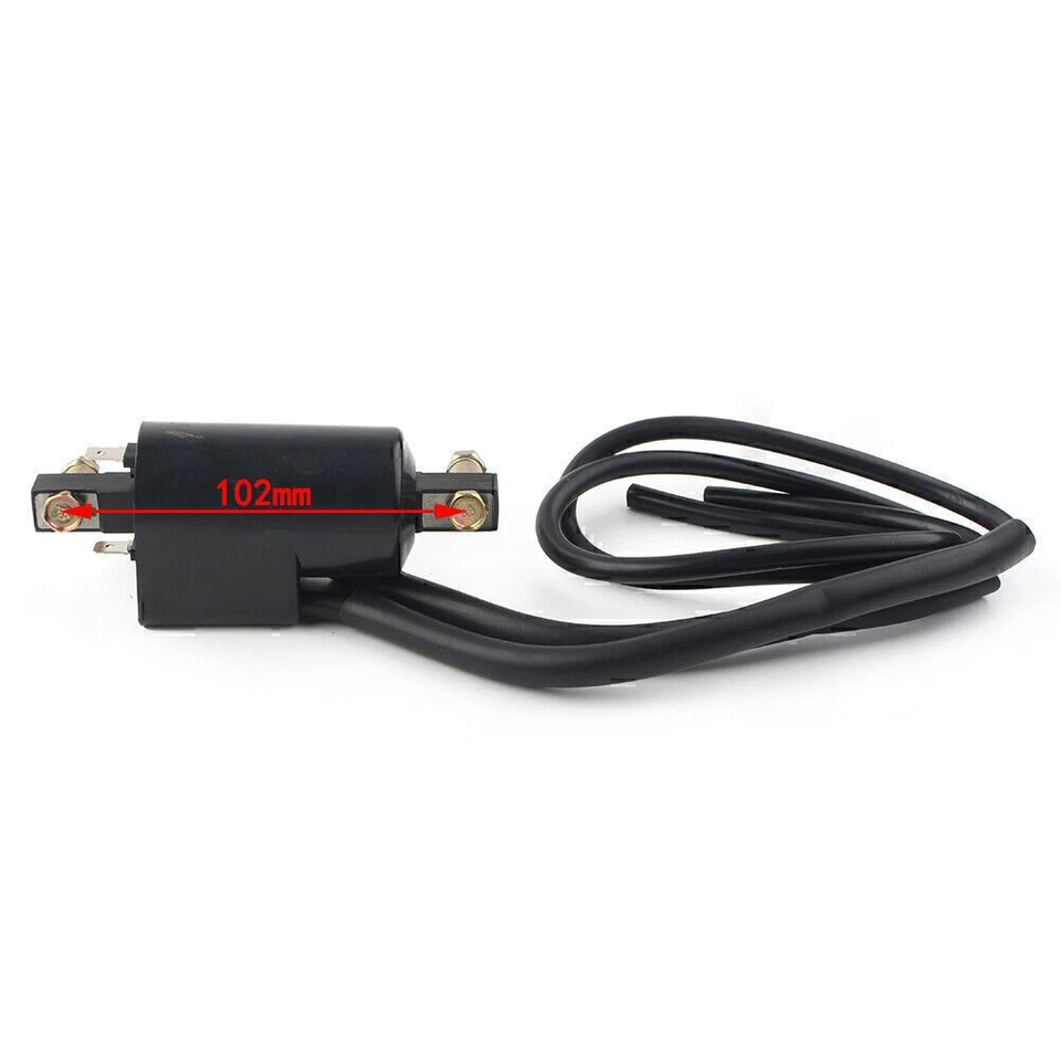 For Honda CB550SC/650/700SC/750/900/1000/1100F 2X Ignition Coils With Wire Foto 2 de 4