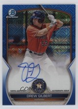 2023 Bowman Chrome Prospect Mega Box Blue Refractor /150 Drew Gilbert Auto 16z7