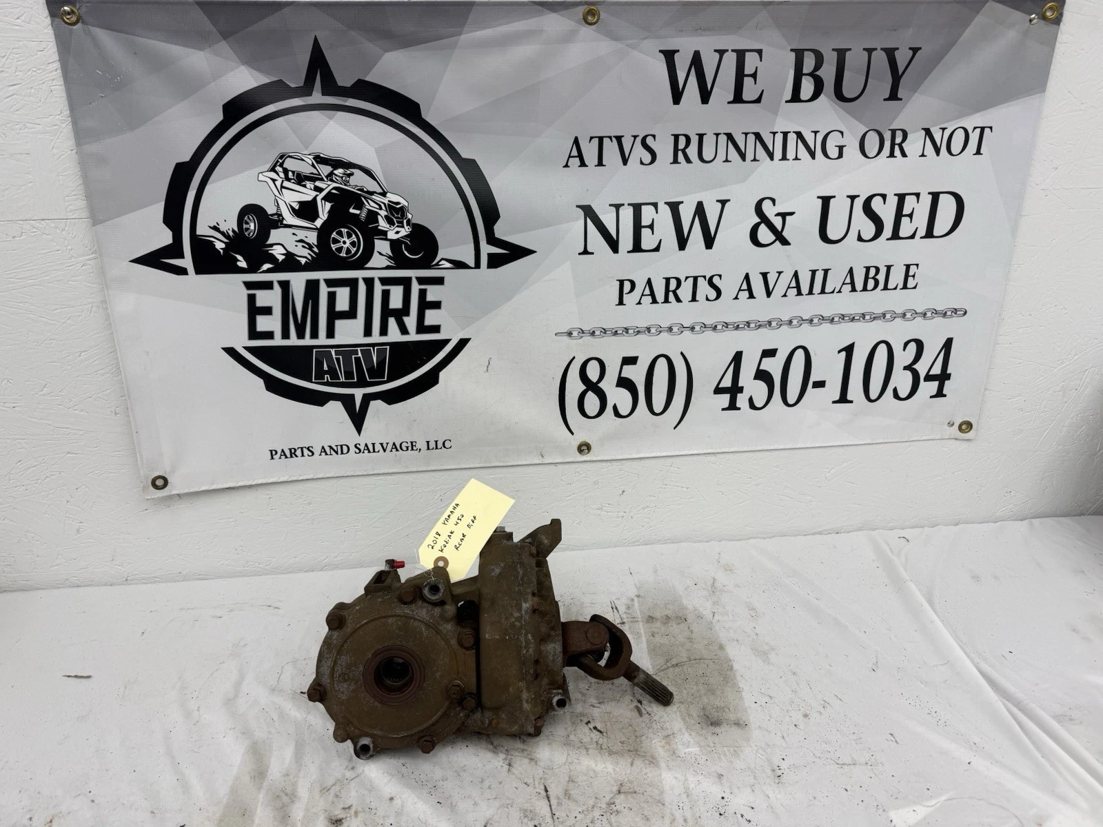 OEM 2018 Yamaha Kodiak 450 Rear Differential