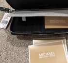 NWT MICHAEL KORS JET SET Lg Flat MF Phone Case Leather Wristlet Wallet Luggage — photo 2