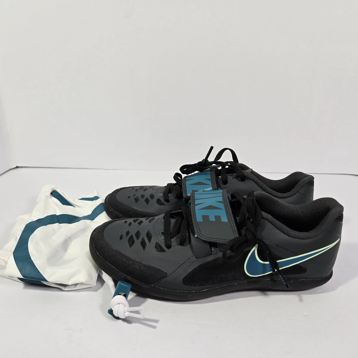 Nike Zoom Rival SD 2 T&F Throw Black Electric Algae FZ9665-001 Men Sz Multi New Nike Zoom Rival SD 2 - FZ9665-001 main image 2