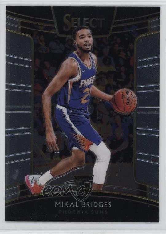 2018-19 Panini Select Concourse Mikal Bridges #95 07rd