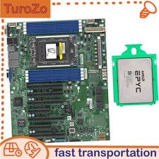 H12SSL-i Supermicro Motherboard AMD EPYC 7282 CPU 16 Cores 2.8GHz 3.2GHz New