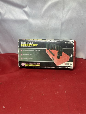 #ad Napa Impact 3 8#x27;Dr SAE Deep Socket Set 61 0217 $74.84