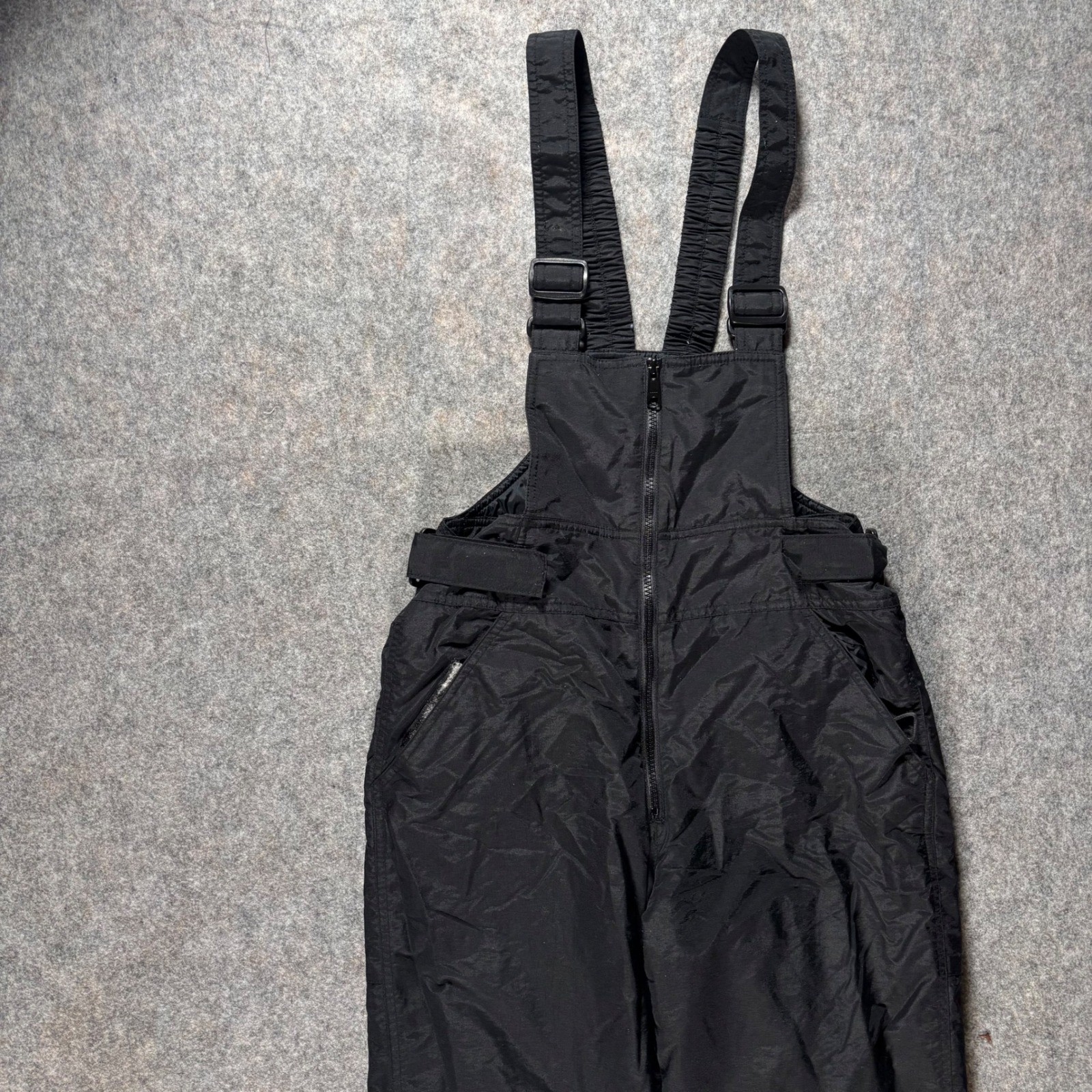 Columbia Sportswear Black Ski Snow Bib Overalls Pants Youth Size 14/16 152 XL