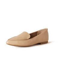 Damen Halbschuhe Slipper Flach Beige 42 EU Weit Amazon Essentials