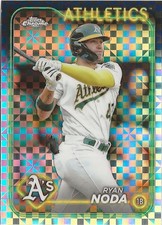 2024 Topps Chrome Ryan Noda #284 Xfractor SP Baltimore Orioles 