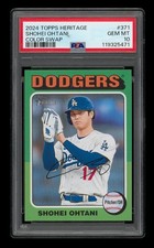 2024 Topps Heritage Color Swap: #371 Shohei Ohtani PSA 10 GEM MINT