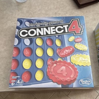 Hasbro Gaming Connect 4 Strategy Board Game, 2 Players, Ages 6+