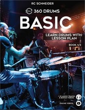 BASIC - Learn Drums with Lesson Plan (Paperback or Softback)