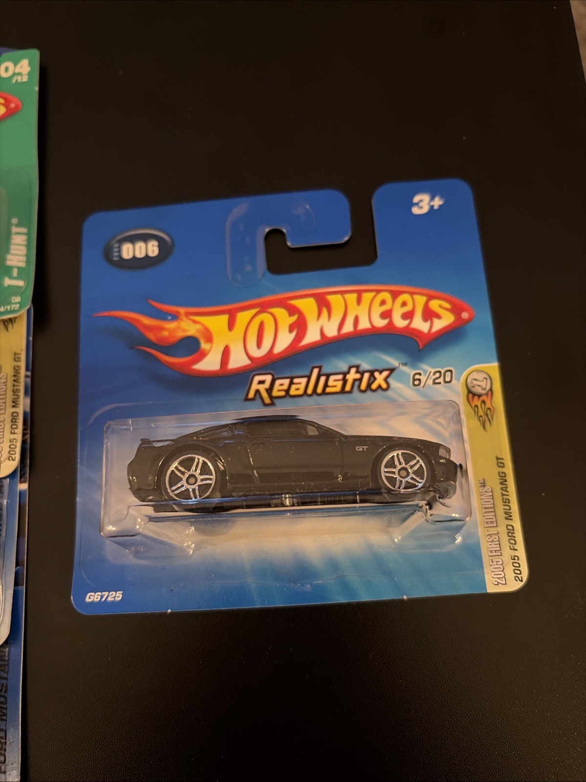 hot wheels 2005 ford mustang gt  mainline Lot of 5 With variations HTF black