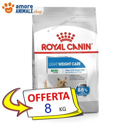 Royal Canin Mini Light Weight Care 8 KG - Kroketten für Hunde, Hunde