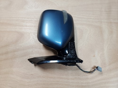 Espejo retrovisor izquierdo conductor Subaru Tribeca 2008-2014 señal térmica eléctrica Newport azul OEM - Imagen 2 de 7