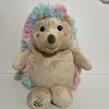 Build A Bear Cool Quills Hedgehog Rainbow Plush Soft Blushing Cheeks 2023