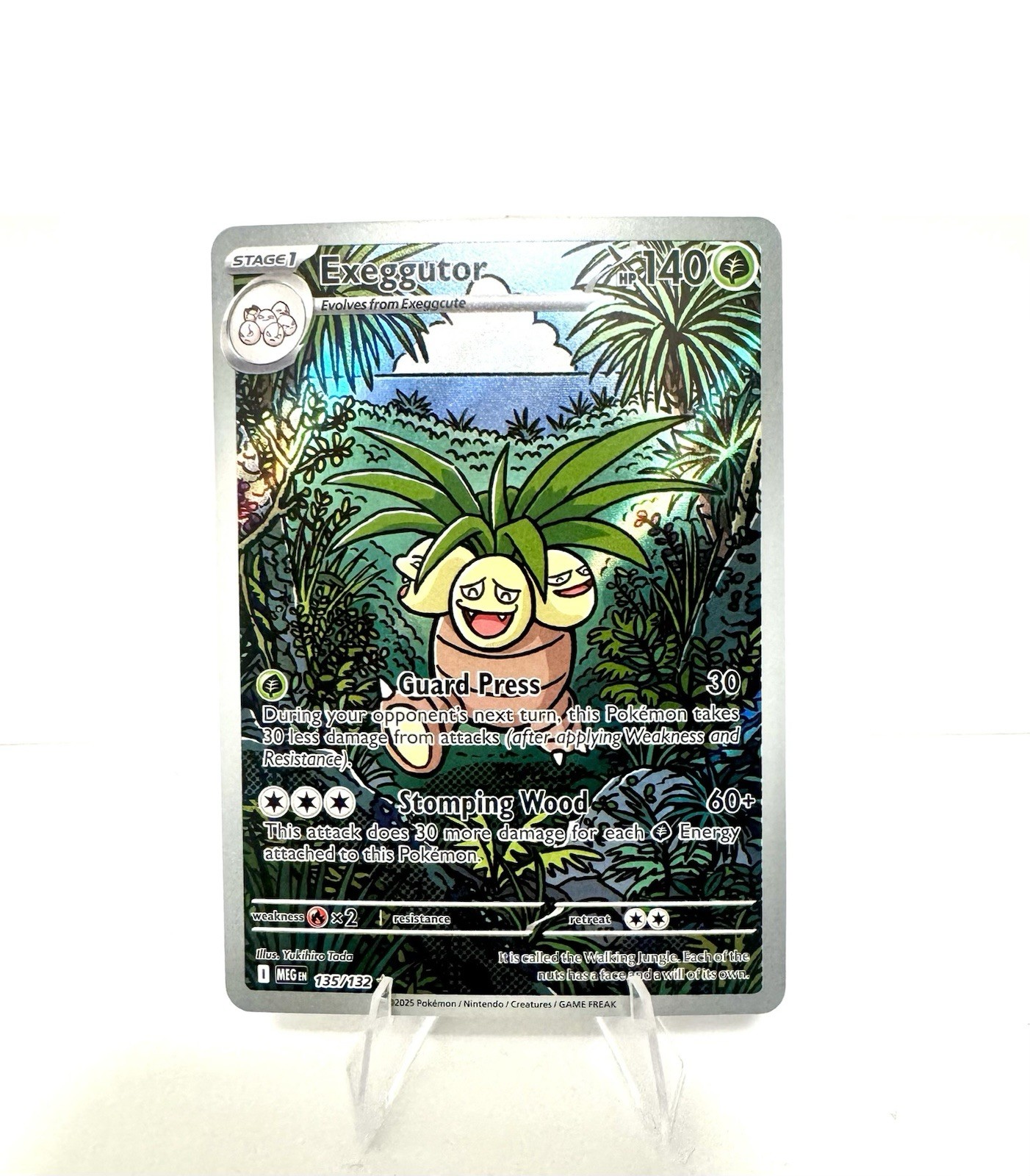 Exeggutor Illustration Rare 135/132 Mega Evolution
