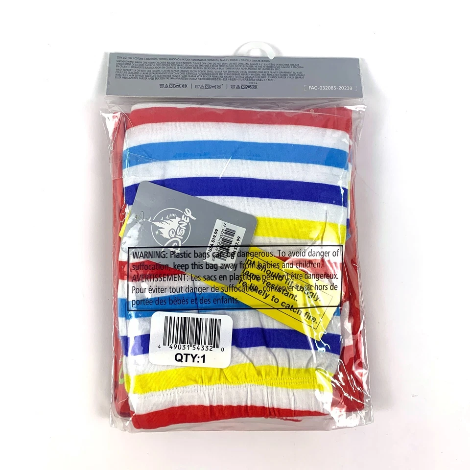 Disney Store Pixar Toy Story Buzz Lightyear Pijama Conjunto Long Johns Niños Talla 8 Rojo Foto 4 de 4