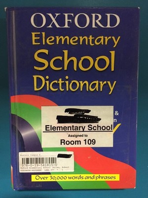 Oxford Elementary School Dictionary - hardcover Robert Allen