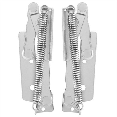 2x/ Set Steel Lift Up Spring Hinge For Cabinet Cupboard Closet Wardrobe Door SET