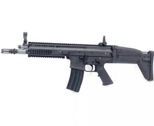 Full Size Black CYMA Scar L  MK16 Electric Metal Gear 7mm-8mm Gel Blaster