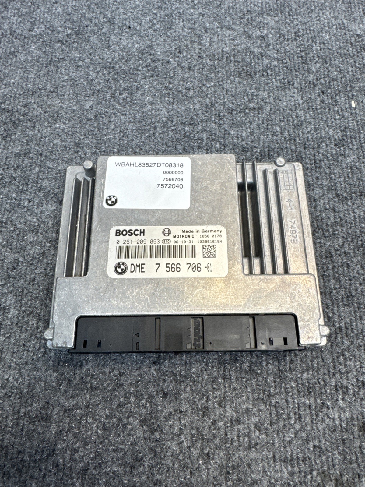 2006-2007 BMW 550i 650i 750i N62 Engine Computer Module ECU ECM DME OEM Used