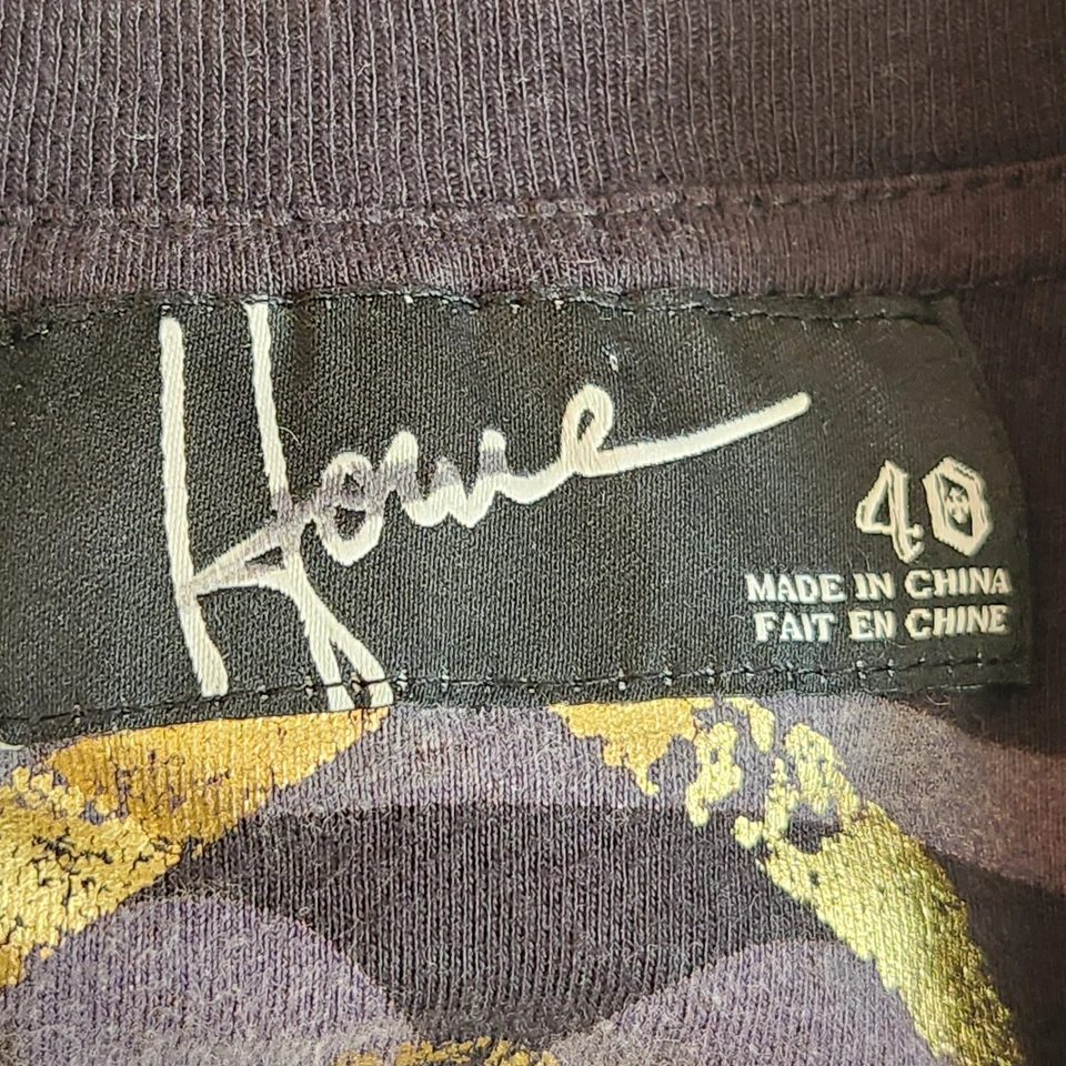 Vintage Y2K Howe blazer men's 40 black 100% cotton jacket fitted punk rock chic - Image 2 of 4