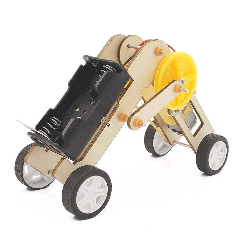 MOVING WORM ROBOT - Crawling Battery Operated Model J-20 Building Craft DIY Kit