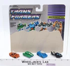 Military Patrol W CARDBACK Micromaster Vintage Hasbro 1990 G1 Transformers