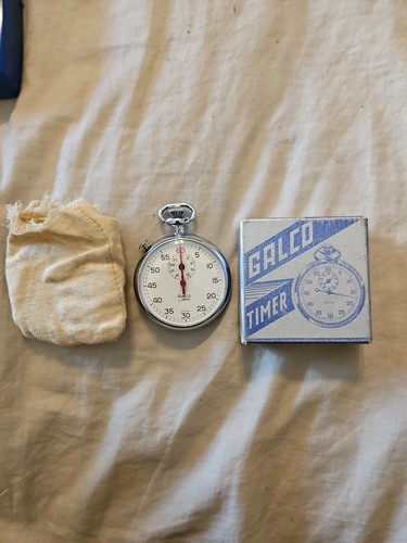 Vintage Racine Swiss Stoppuhr ~ Galco Timer. Made in switzerland.