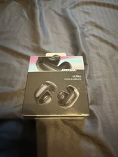 Bose Ultra Open Earbuds Wireless Bluetooth Black Brand New Sealed In Box